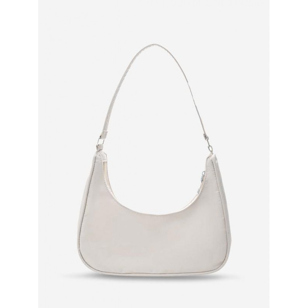 Women's Classic Minimalist Style Candy Color Half Moon Underarm Croissant Shoulder Bag Women's Classic Minimalist Style Candy Color Half Moon Underarm Croissant Shoulder Bag
